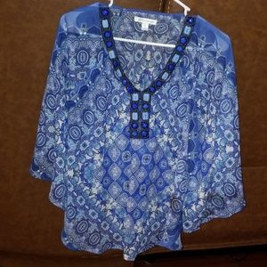 Womens patterned blouse